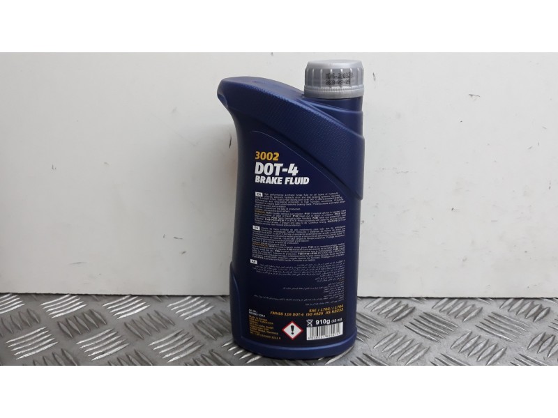 Recambio de liquido de frenos brake fluid dot-4 para material nuevo referencia OEM IAM   