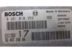 Recambio de centralita motor uce para fiat scudo (222) 1.9 td / 2.0 jtd el furg. referencia OEM IAM 0281010359 9640324880  2
