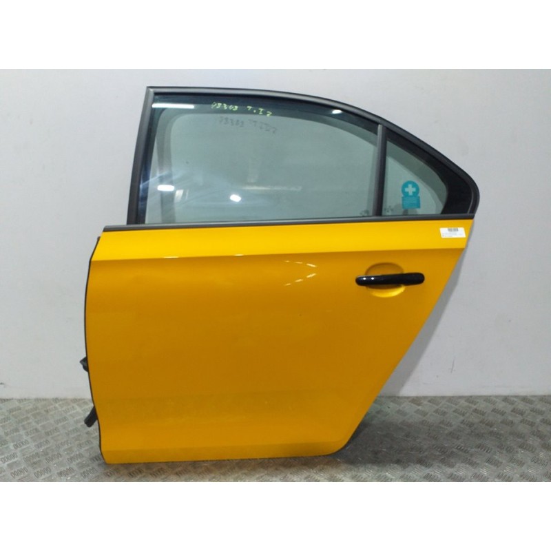 Recambio de puerta trasera izquierda para seat toledo (kg3) reference referencia OEM IAM 5JA833055B AMARILLA 