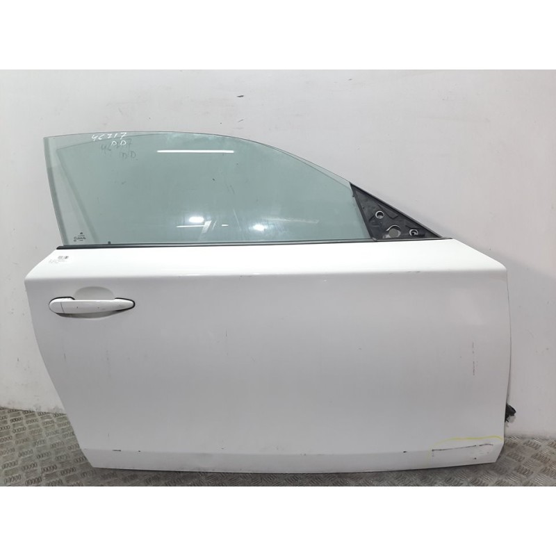 Recambio de puerta delantera derecha para bmw serie 1 berlina (e81/e87) 118i referencia OEM IAM 41515A2A378 BLANCO 