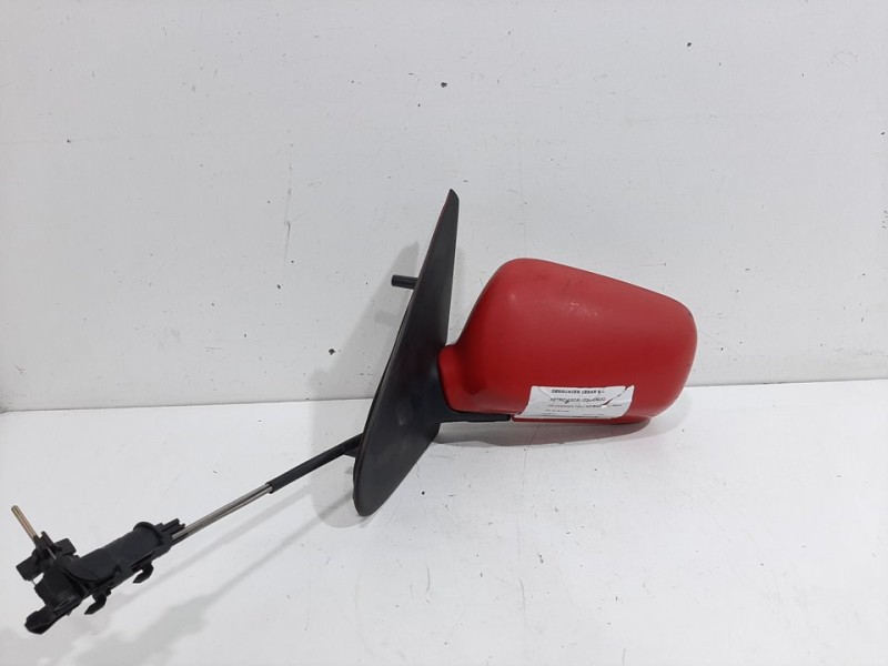 Recambio de retrovisor izquierdo para volkswagen polo berlina (6n1) básico referencia OEM IAM  ROJO MANUAL