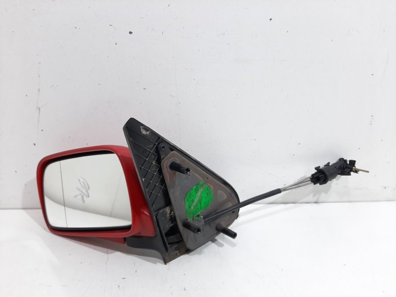 Recambio de retrovisor izquierdo para volkswagen polo berlina (6n1) básico referencia OEM IAM  ROJO MANUAL