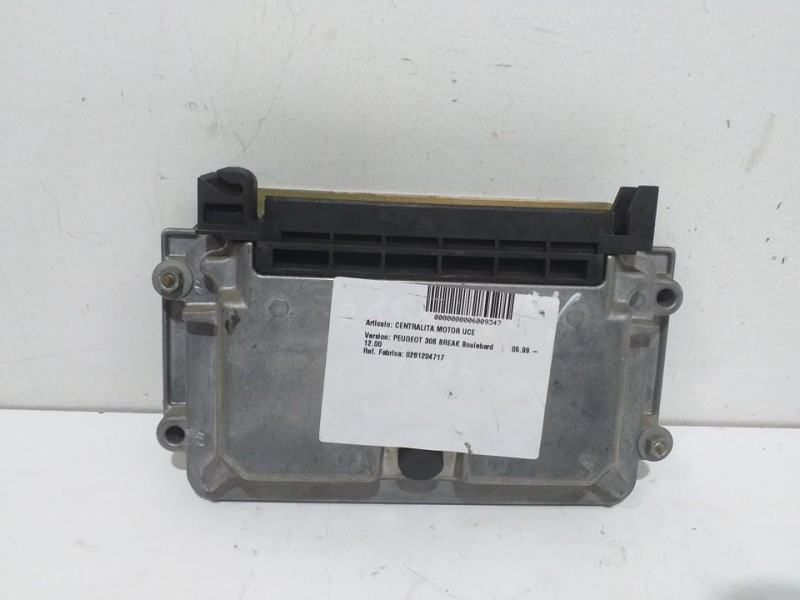 Recambio de centralita motor uce para peugeot 306 break boulebard referencia OEM IAM 0261204717  