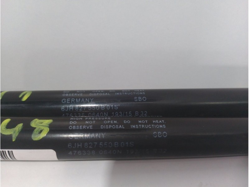 Recambio de amortiguadores maletero / porton para seat toledo (kg3) reference referencia OEM IAM 6JH827550E  