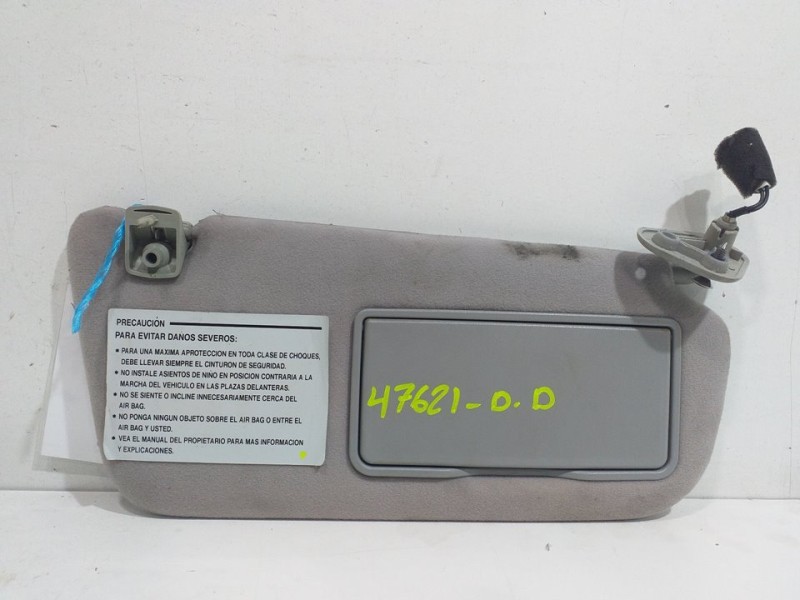 Recambio de parasol derecho para hyundai santa fe (sm) 2.4 gls 4x4 referencia OEM IAM 8520226700  