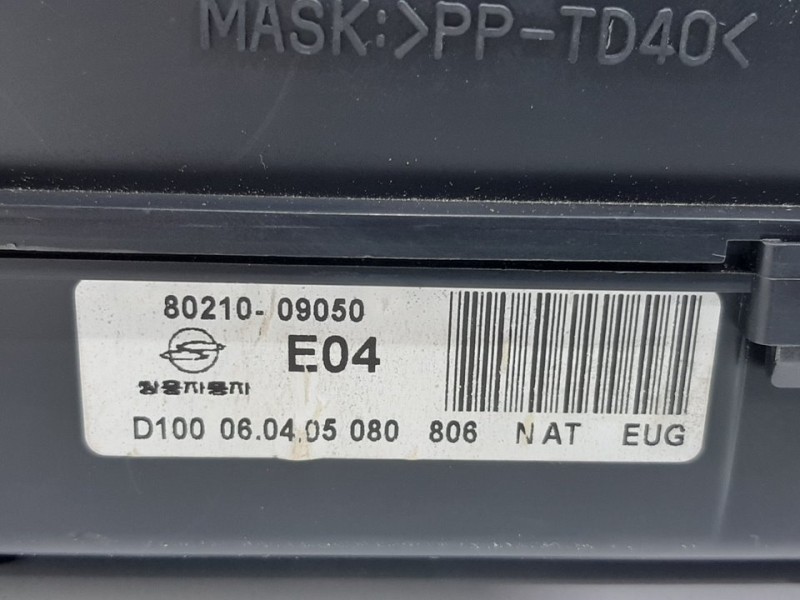 Recambio de cuadro instrumentos para ssangyong kyron 200 xdi limited referencia OEM IAM 8021009050  