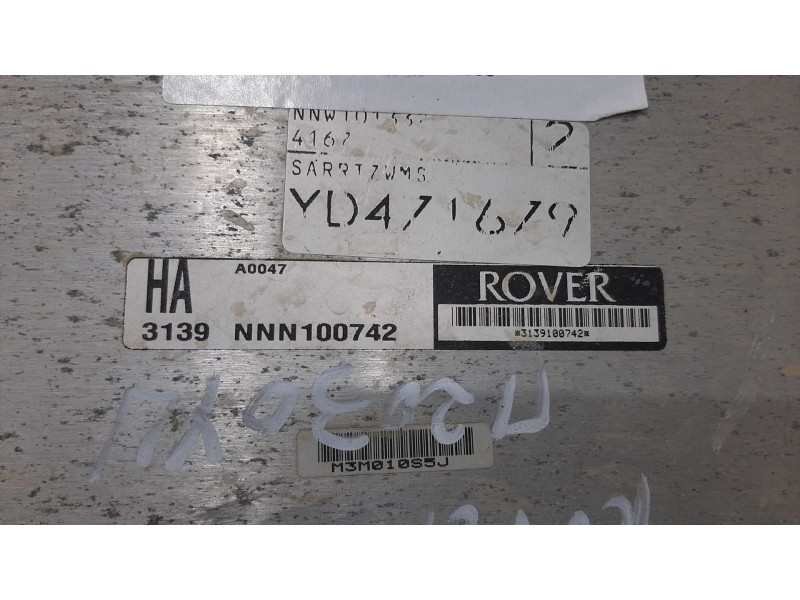 Recambio de centralita motor uce para mg serie 45 (rt) classic (5-ptas.) referencia OEM IAM NNN100742  