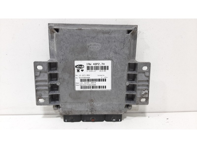 Recambio de centralita motor uce para citroën c2 sx referencia OEM IAM 9655756780 IAW48P27H 16623004