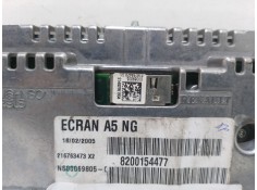 Recambio de pantalla multifuncion para renault espace iv (jk0) dynamique referencia OEM IAM 8200154477  