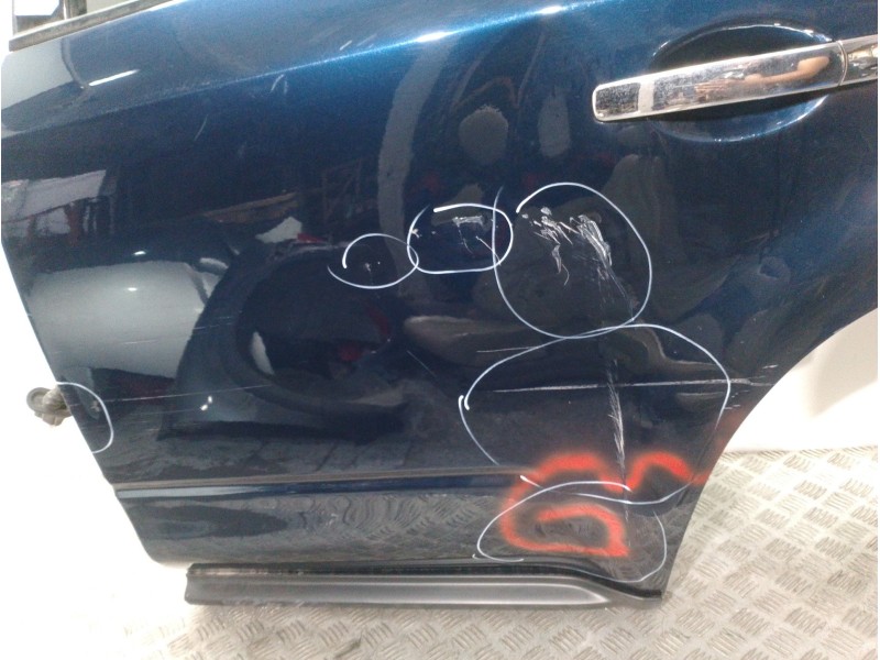 Recambio de puerta trasera izquierda para nissan murano (z50) básico referencia OEM IAM  AZUL 