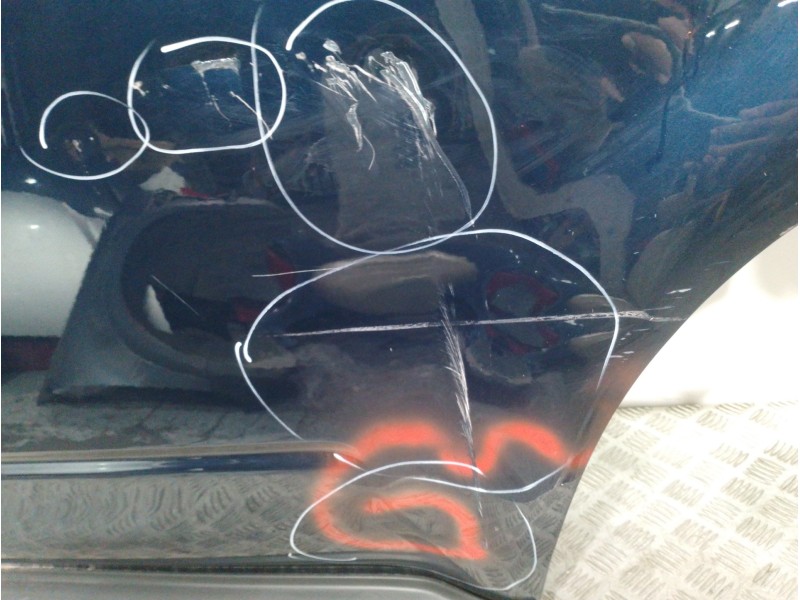 Recambio de puerta trasera izquierda para nissan murano (z50) básico referencia OEM IAM  AZUL 