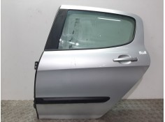 Recambio de puerta trasera izquierda para peugeot 308 sport referencia OEM IAM 9006L7 PLATA