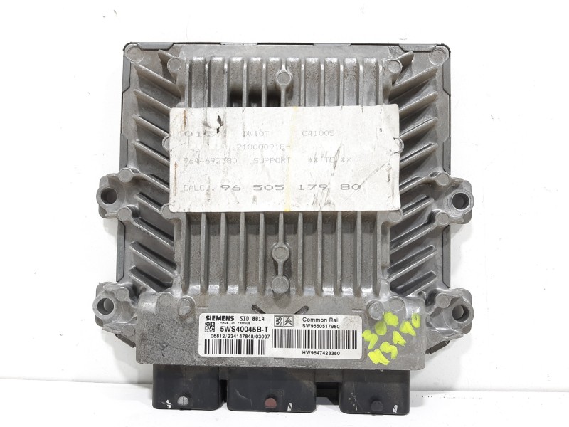 Recambio de centralita motor uce para peugeot 307 (s1) xs referencia OEM IAM 5WS40045BT HW9647423380 SW9650517980