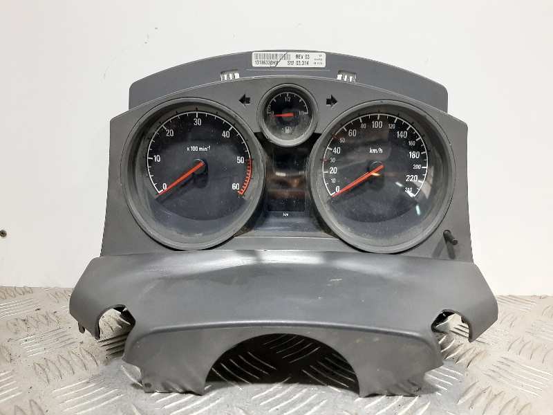 Recambio de cuadro instrumentos para opel astra h berlina elegance referencia OEM IAM 13186330HN  