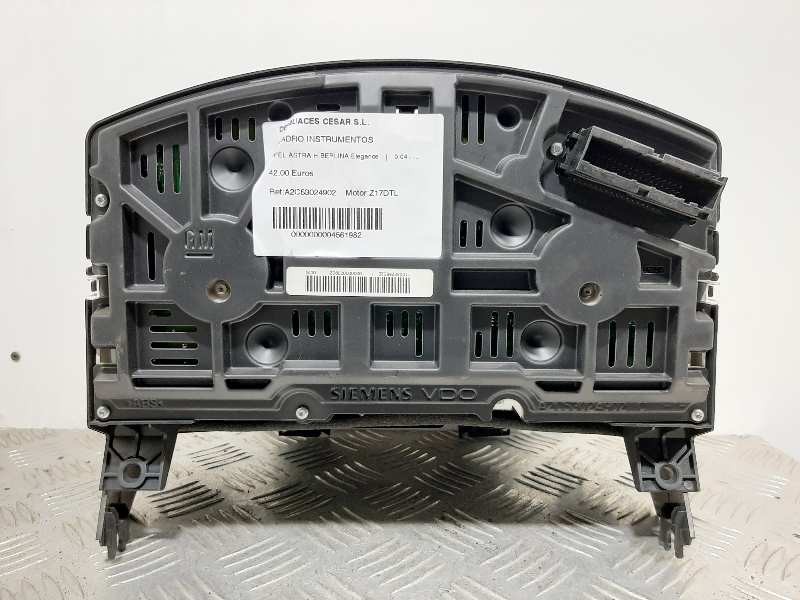 Recambio de cuadro instrumentos para opel astra h berlina elegance referencia OEM IAM 13186330HN  