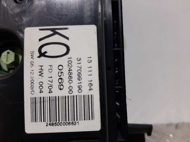 Recambio de pantalla multifuncion para opel astra h berlina elegance referencia OEM IAM 13111164 102486000 