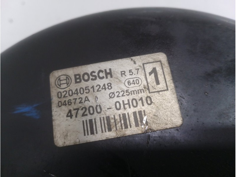 Recambio de servofreno para peugeot 107 básico referencia OEM IAM 472000H010 0204051248 