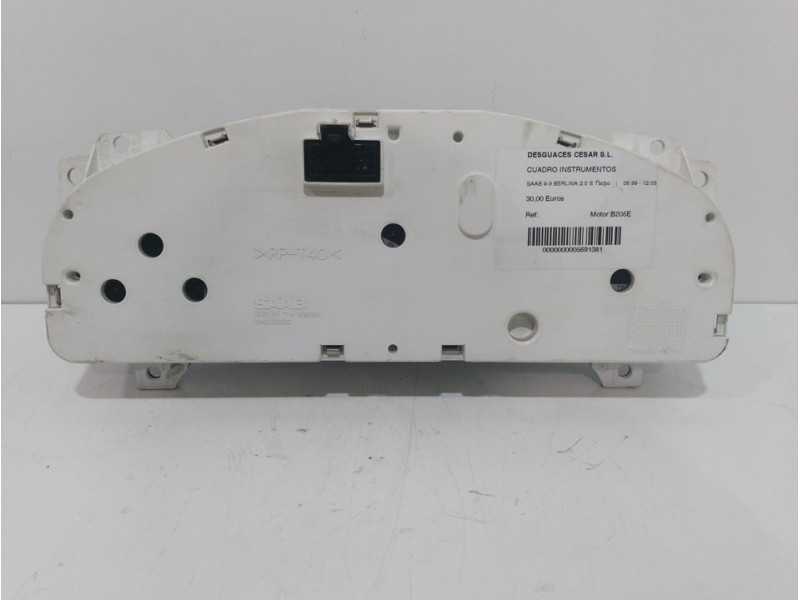 Recambio de cuadro instrumentos para saab 9-3 berlina 2.0 s turbo referencia OEM IAM   
