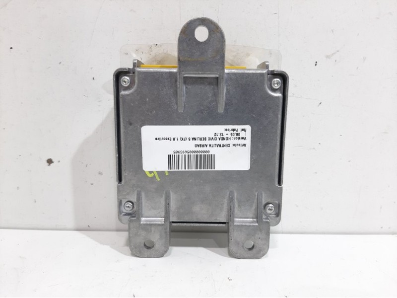 Recambio de centralita airbag para honda civic berlina 5 (fk) 1.8 executive referencia OEM IAM  77960SMGG014M1 
