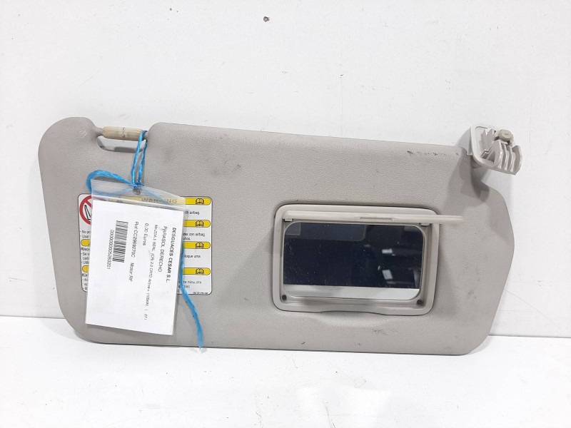 Recambio de parasol derecho para mazda 5 berl. (cr) 2.0 crtd active+ (105kw) referencia OEM IAM CC2969270C  