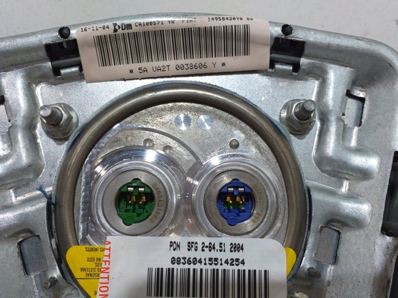 Recambio de airbag delantero izquierdo para fiat ulysse (179) 2.2 jtd dynamic referencia OEM IAM 14958420YR  