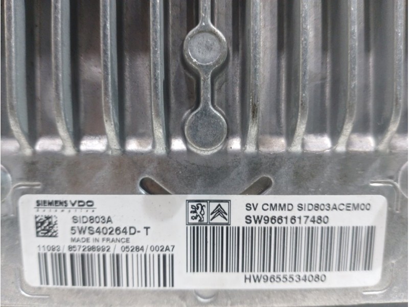 Recambio de centralita motor uce para peugeot 407 st sport referencia OEM IAM 5WS40264DT  