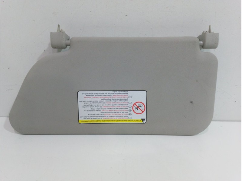 Recambio de parasol derecho para peugeot 1007 sporty referencia OEM IAM  GRIS 