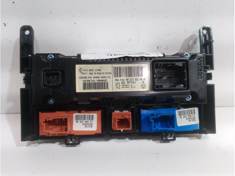 Recambio de mando calefaccion / aire acondicionado para peugeot 407 st sport referencia OEM IAM 96573322YW02  