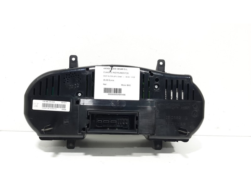 Recambio de cuadro instrumentos para seat altea (5p1) green referencia OEM IAM 5P0920804C  