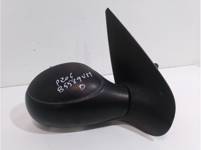 Recambio de retrovisor derecho para peugeot 206 berlina xr referencia OEM IAM 8154JC MANUAL 