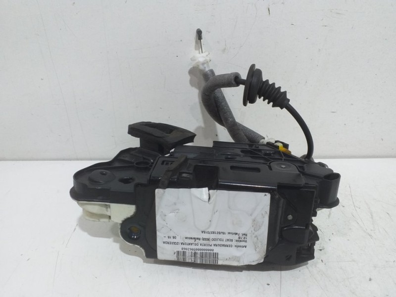 Recambio de cerradura puerta delantera izquierda para seat toledo (kg3) reference referencia OEM IAM 15J5E1837015A  