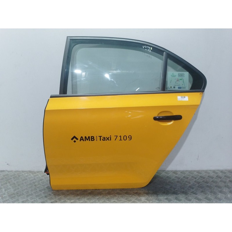 Recambio de puerta trasera izquierda para seat toledo (kg3) reference referencia OEM IAM 5JA833055B AMARILLO 