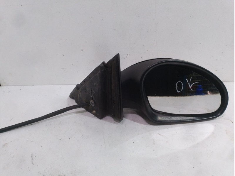 Recambio de retrovisor derecho para seat ibiza (6l1) reference referencia OEM IAM  NEGRO MANUAL