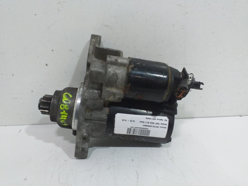 Recambio de motor arranque para seat ibiza (6l1) stella referencia OEM IAM 0001120400   Recambio de motor arranque para seat ibiza (6l1) stella referencia OEM IAM 0001120400