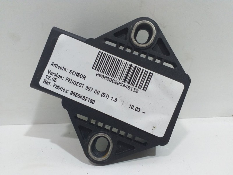 Recambio de sensor para peugeot 307 cc (s1) 1.6 referencia OEM IAM 9650452180 265005290 6 PINES