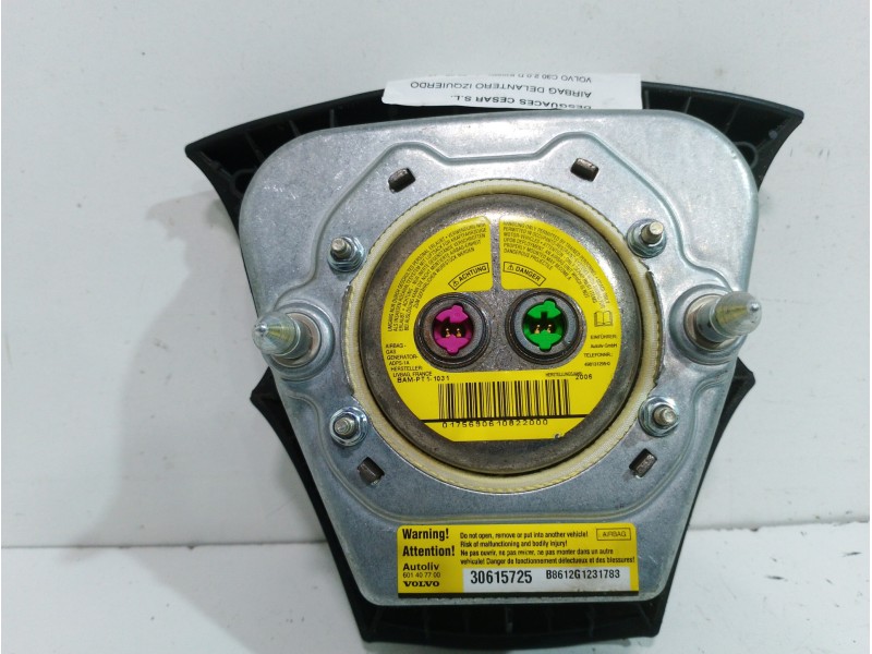 Recambio de airbag delantero izquierdo para volvo c30 2.0 d kinetic referencia OEM IAM 30615725  