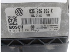 Recambio de centralita motor uce para skoda octavia berlina (1z3) collection referencia OEM IAM 03G906016K   2