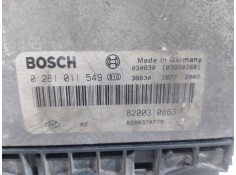 Recambio de centralita motor uce para renault megane ii classic berlina expression referencia OEM IAM 0281011549 8200310863  2