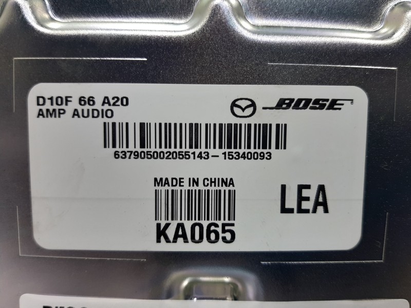 Recambio de modulo electronico para mazda cx-3 center-line referencia OEM IAM D10F66A20 15340093 637905002055143