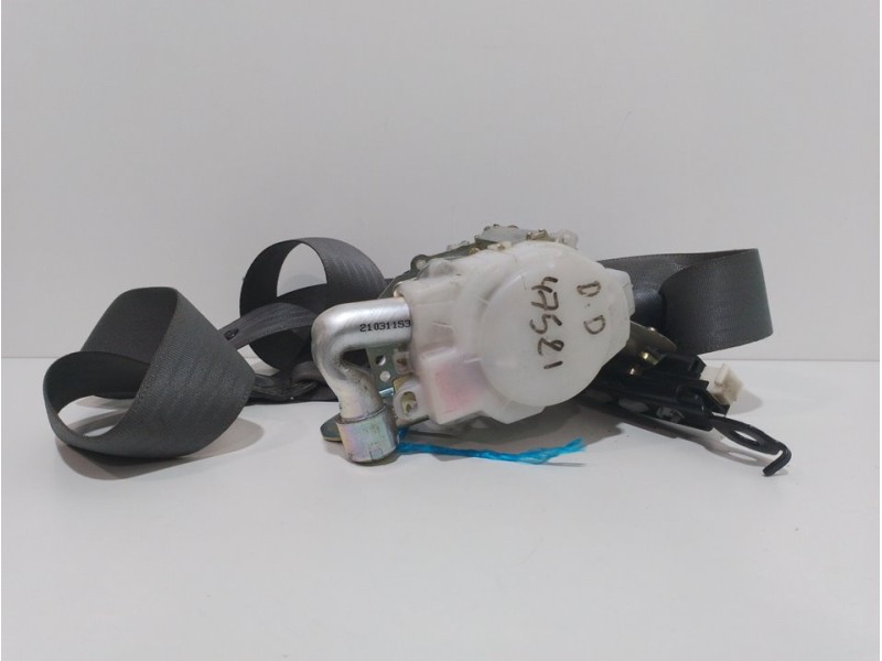 Recambio de cinturon seguridad delantero derecho para toyota prius (nhw30) advance referencia OEM IAM  J082512 GRIS