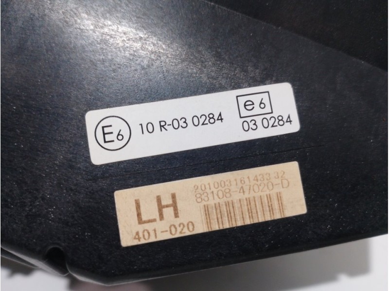 Recambio de pantalla multifuncion para toyota prius (nhw30) advance referencia OEM IAM 766468210 766491360 8310847020