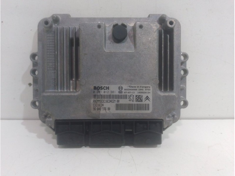Recambio de centralita motor uce para citroën c4 picasso exclusive referencia OEM IAM 02581012981 BOSCH 9664617680