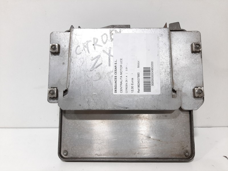Recambio de centralita motor uce para citroën zx 1.4 referencia OEM IAM 9624537880  