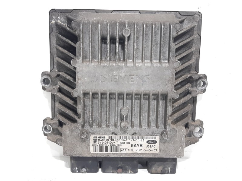 Recambio de centralita motor uce para ford fiesta (cbk) ambiente referencia OEM IAM 5WS4014D-T  