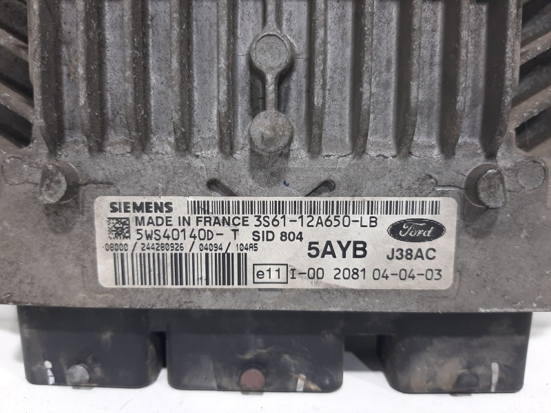 Recambio de centralita motor uce para ford fiesta (cbk) ambiente referencia OEM IAM 5WS4014D-T  