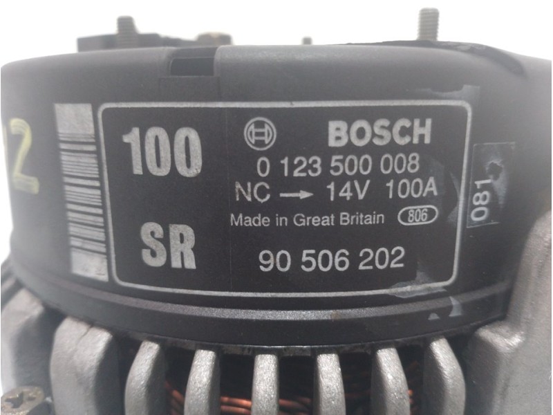 Recambio de alternador para opel astra g berlina comfort referencia OEM IAM  0123500008 90506202
