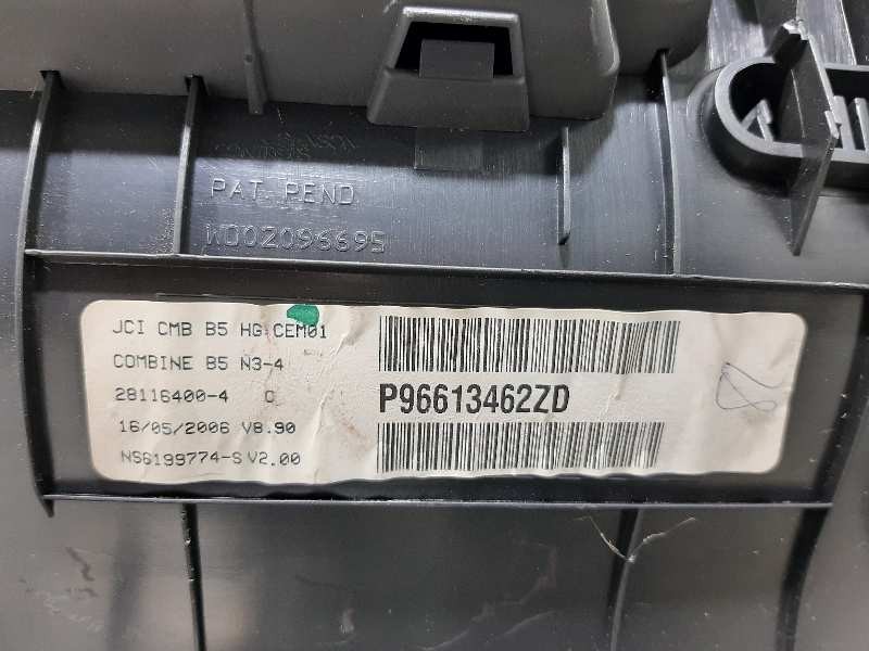 Recambio de cuadro instrumentos para citroën c4 berlina referencia OEM IAM 96613462ZD  