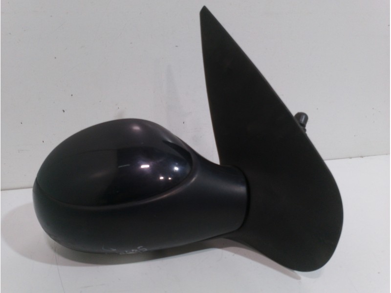 Recambio de retrovisor derecho para peugeot 206 berlina x-line referencia OEM IAM 8154JC NEGRO MANUAL