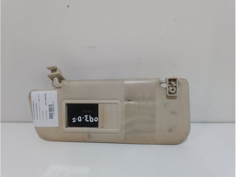 Recambio de parasol izquierdo para ford ka (ccu) titanium referencia OEM IAM 1570923  