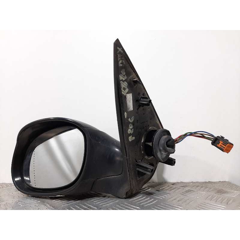 Recambio de retrovisor izquierdo para peugeot 206 berlina e-music referencia OEM IAM  NEGRO ELECTRICO